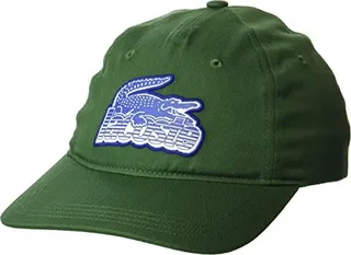 Lacoste Men's Twill Baseball Hat with Croc Patch