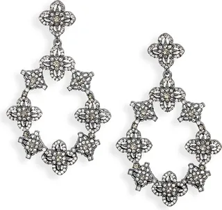Lace Is More Orbital Drop Earrings