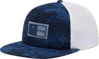 Columbia PFG Floating Flat Brim Snapback (Carbon PFG Camo) Caps