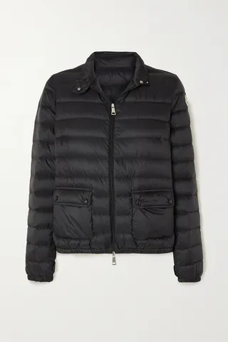Moncler - Lans Quilted Shell Down Jacket - Black