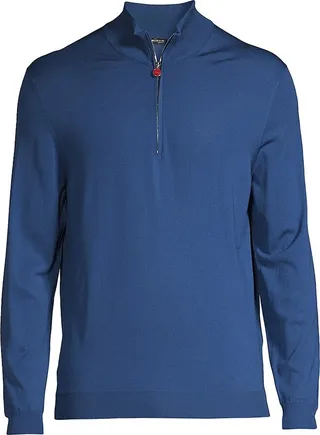 Wool Half-Zip Sweater