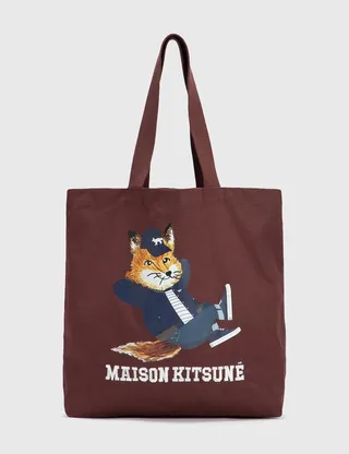 Dressed Fox Tote Bag