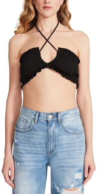 Bb Dakota by Steve Madden Women's Catch a Glance Halter Top