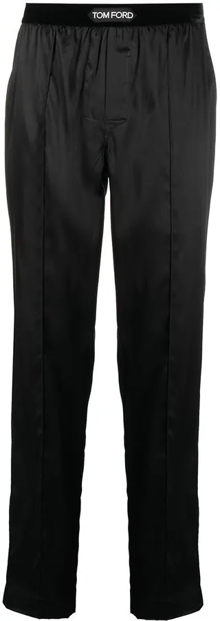 Logo-Waistband Pajama Pants