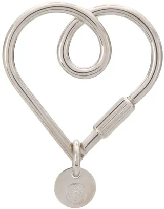 Looped Heart Keyring