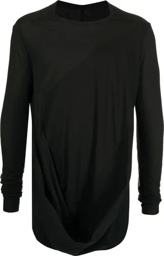crew neck long-sleeved T-shirt