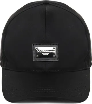 Dolce & Gabbana Logo Detailed Baseball Cap
