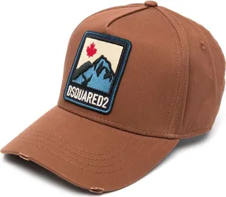 Logo-Patch Cotton Cap