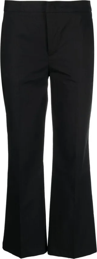 Cropped Tailored Trousers