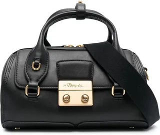 Pashli leather duffle bag