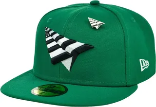 Men's New Era Kelly Green Paper Planes 59FIFTY Logo Fitted Hat