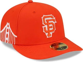 Men's New Era Orange San Francisco Giants City Connect Low Profile 59FIFTY Fitted Hat