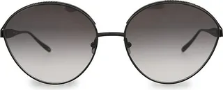 63MM Round Cat Eye Sunglasses