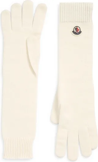 Wool & Cashmere Knit Long Gloves