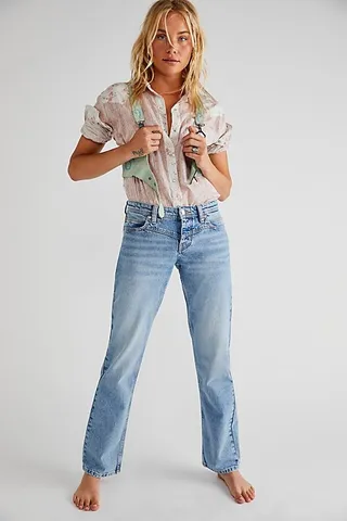Shelby Low-Rise Boyfriend Jeans by We The Free at Free People