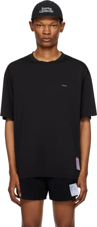 Satisfy Black Lightweight T-Shirt