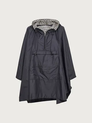 Ferragamo Women Reversible Gancini cape Black