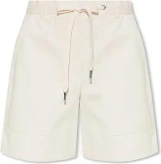 Moncler High Waist Drawstring Shorts