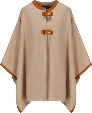 Loro Piana Kirna Buckle-Detailed Cape