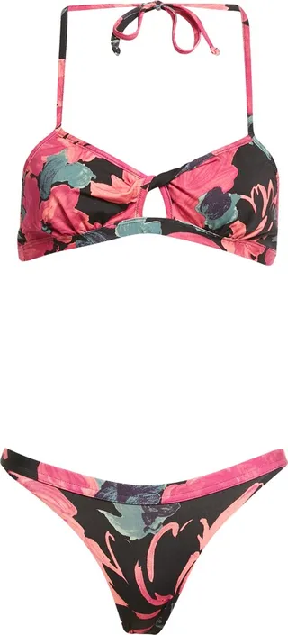 Gwen Floral Two-Piece Swimsuit