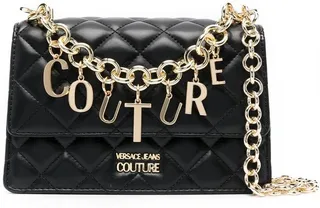 Logo-Charm Quilted Bag