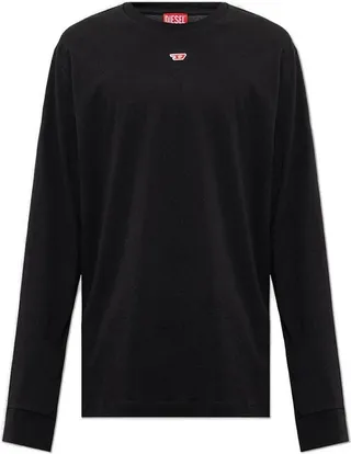 Diesel T-Just-Ls-D Crewneck T-Shirt