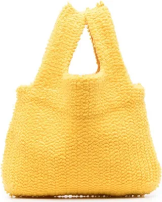 Kaia knitted tote bag