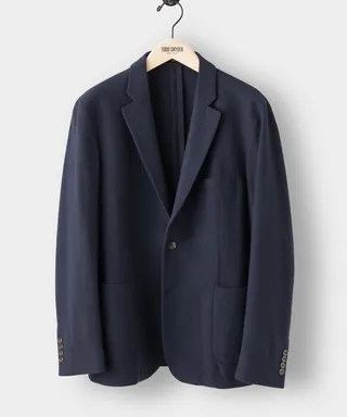 Madison Sport Coat in Navy Wool