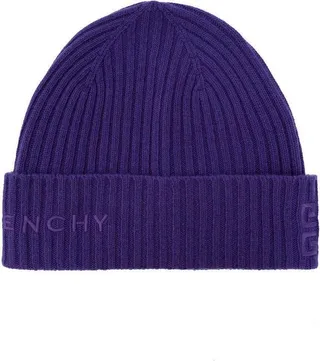 Givenchy Logo-Embroidered Knitted Beanie