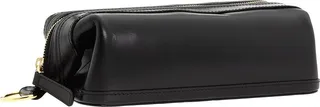 Bosca Old Leather Collection - 10 Zipper Utilikit (Black Leather) Wallet