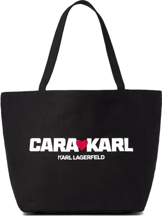 x Cara Delevingne canvas tote bag