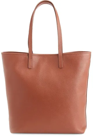 Pebble Grain Tall Tote Bag