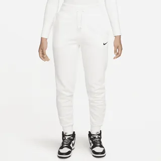Women's Nike Sportswear Phoenix Fleece High-Waisted Jogger Pants in White