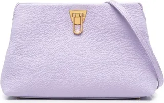 Twist-Lock Crossbody Pouch Bag