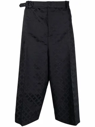 Jacquard Cropped Culottes