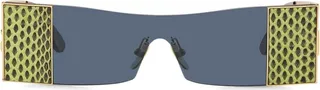 Sicilian Jungle rectangular-frame sunglasses