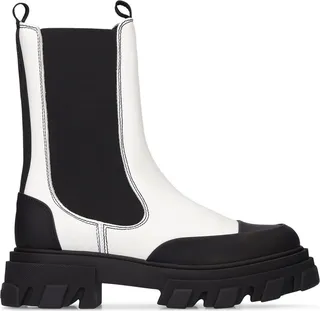 50mm Leather combat boot