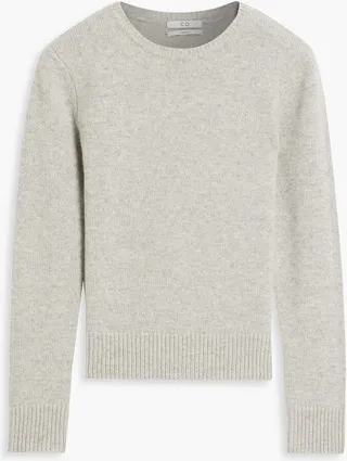 Mélange cashmere sweater