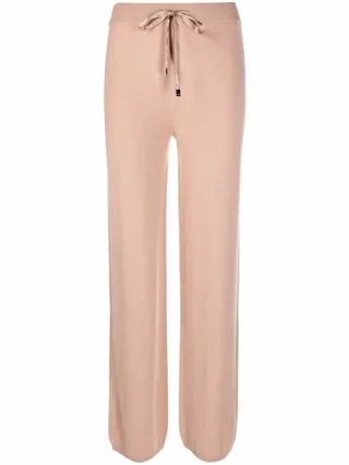 Drawstring Straight Trousers