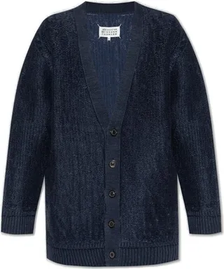 Maison Margiela Oversized V-Neck Cardigan