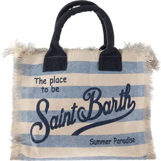Vanity - Striped Canvas Shoulder Bag