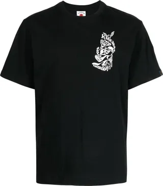 graphic-print cotton T-shirt