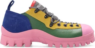 JW Anderson Colour-Block Hiking Lace-Up Boots