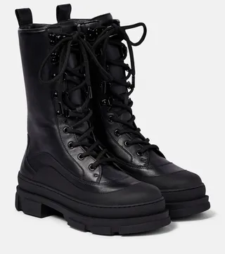 Aldea leather ankle boots