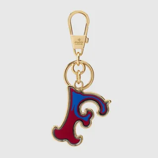 Letter F Plexiglas keychain