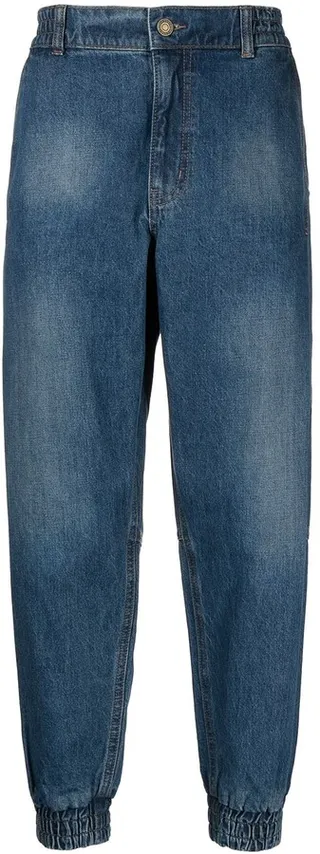 Fold Jogger tapered jeans