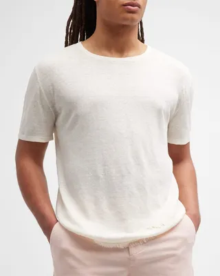 Men's Linen Knit T-Shirt