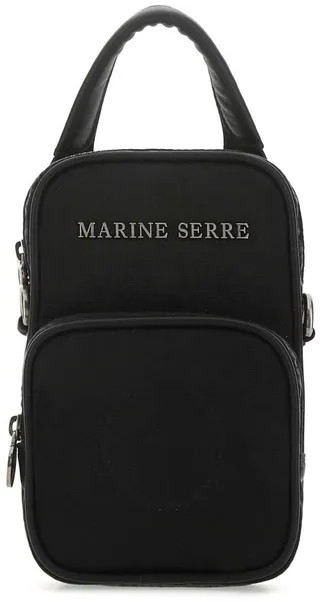 Marine Serre Logo Plaque Tote Bag