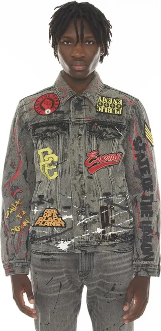 Public Enemy Type II Denim Jacket