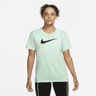 Nike Women's Dri-FIT Swoosh T-Shirt in Green